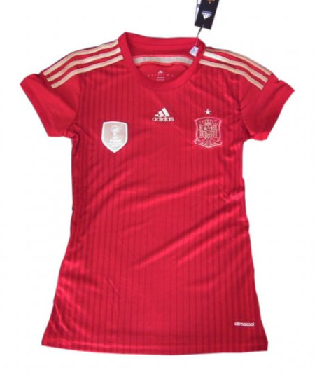 Maillot Espagne Domicile 2014-FEMME - Cliquez sur l'image pour la fermer